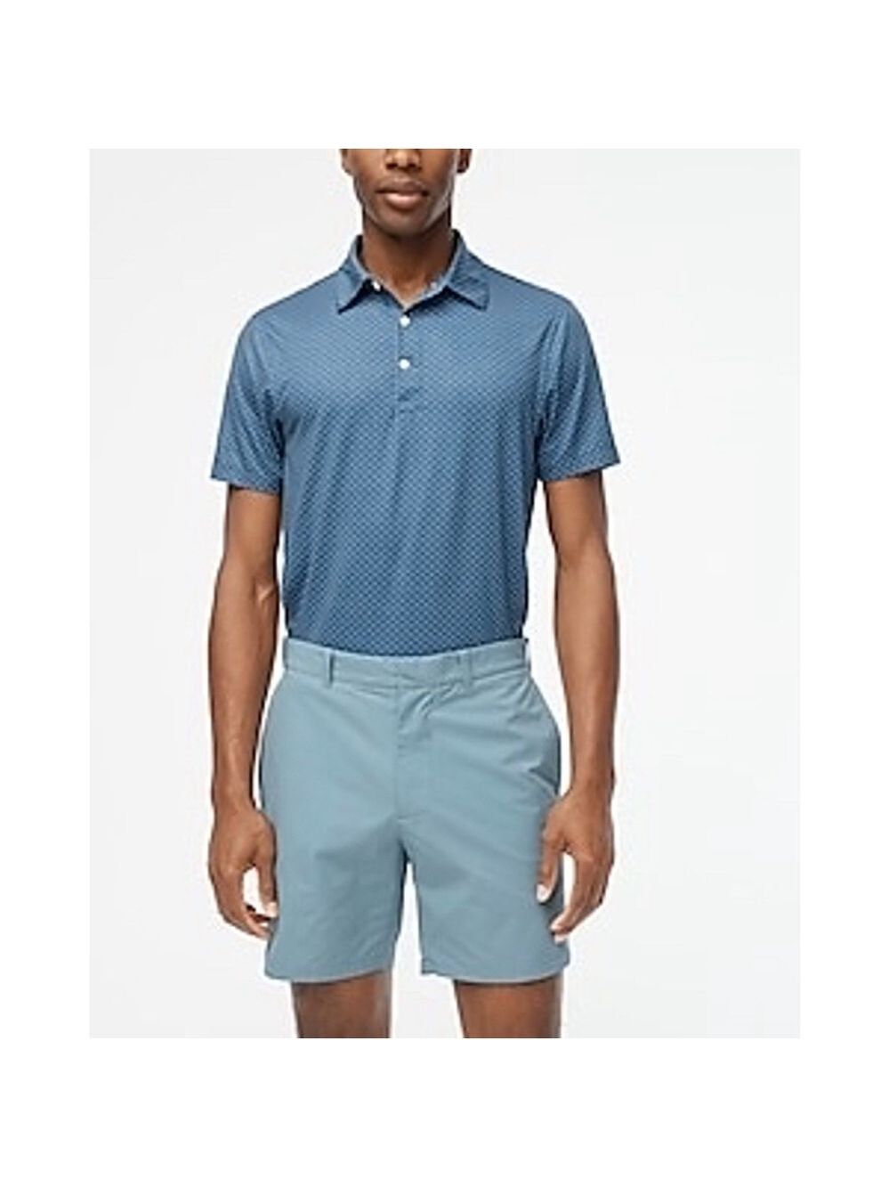 J Crew Mens Blue Stretch Shorts 9 Inch